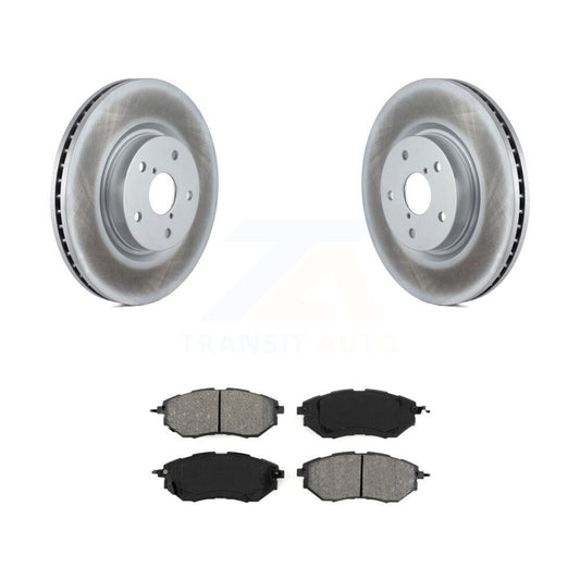 Coated Disc Rotors and Semi-Metallic Brake Pads Kit-KGS-100327 - Kit.bestparts.ca