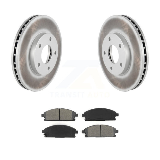 Coated Disc Rotors and Semi-Metallic Brake Pads Kit-KGS-100333 - Kit.bestparts.ca