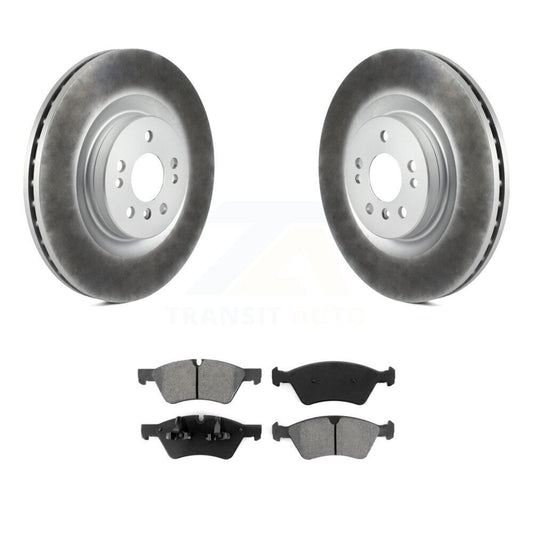 Coated Disc Rotors and Semi-Metallic Brake Pads Kit-KGS-100338 - Kit.bestparts.ca
