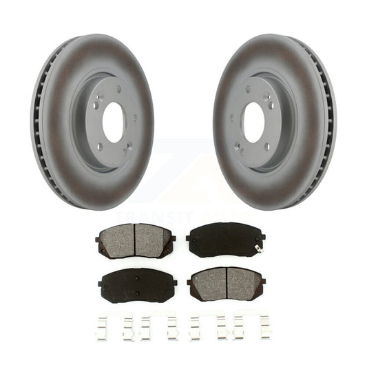 Coated Disc Rotors and Semi-Metallic Brake Pads Kit-KGS-100344 - Kit.bestparts.ca