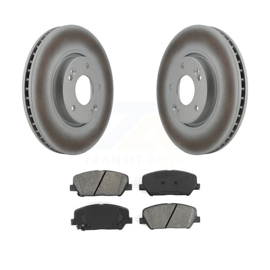 Coated Disc Rotors and Semi-Metallic Brake Pads Kit-KGS-100346 - Kit.bestparts.ca