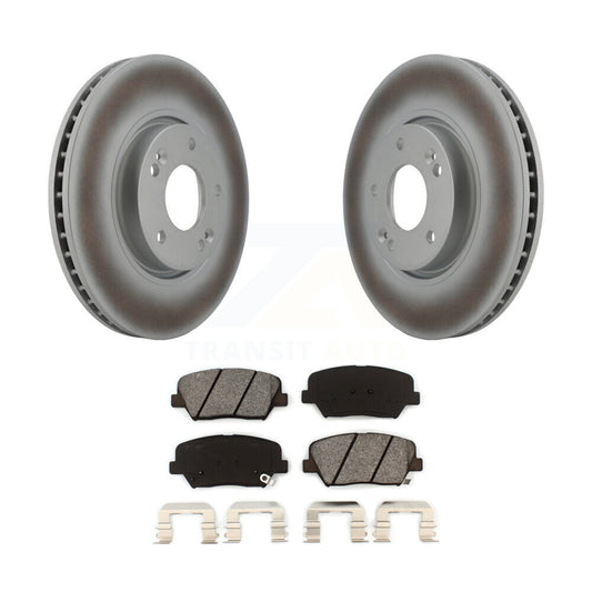 Coated Disc Rotors and Semi-Metallic Brake Pads Kit-KGS-100347 - Kit.bestparts.ca