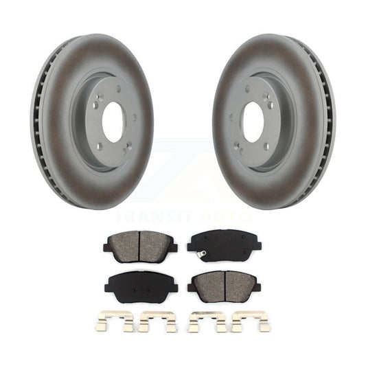 Coated Disc Rotors and Semi-Metallic Brake Pads Kit-KGS-100348 - Kit.bestparts.ca