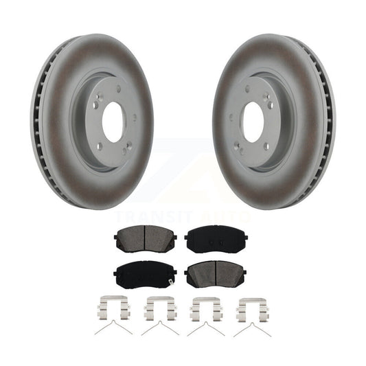 Coated Disc Rotors and Semi-Metallic Brake Pads Kit-KGS-100351 - Kit.bestparts.ca