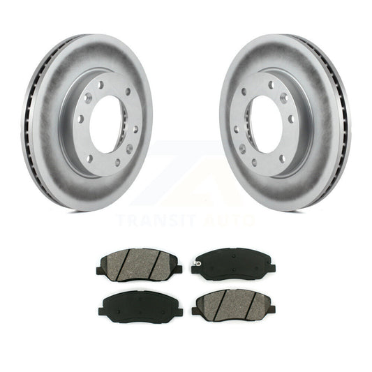 Coated Disc Rotors and Semi-Metallic Brake Pads Kit-KGS-100355 - Kit.bestparts.ca