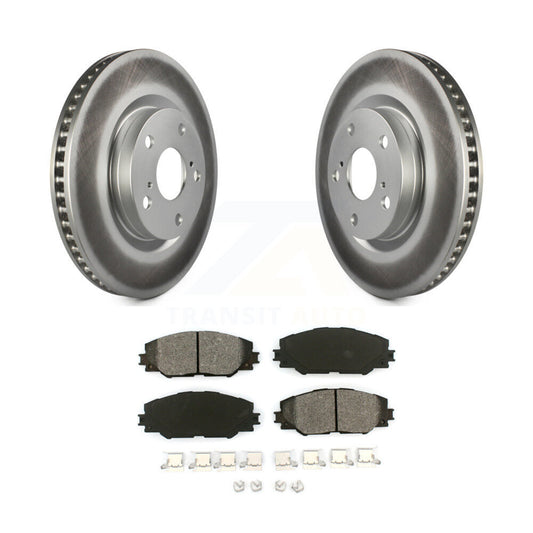Coated Disc Rotors and Semi-Metallic Brake Pads Kit-KGS-100357 - Kit.bestparts.ca