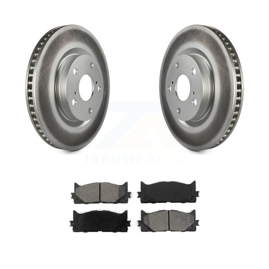 Coated Disc Rotors and Semi-Metallic Brake Pads Kit-KGS-100358 - Kit.bestparts.ca