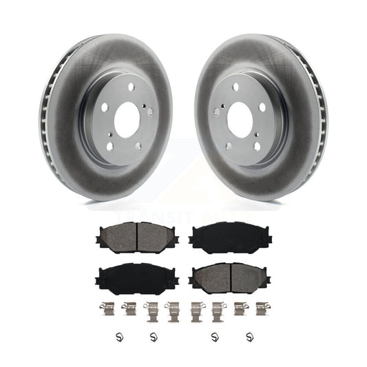 Coated Disc Rotors and Semi-Metallic Brake Pads Kit-KGS-100363 - Kit.bestparts.ca