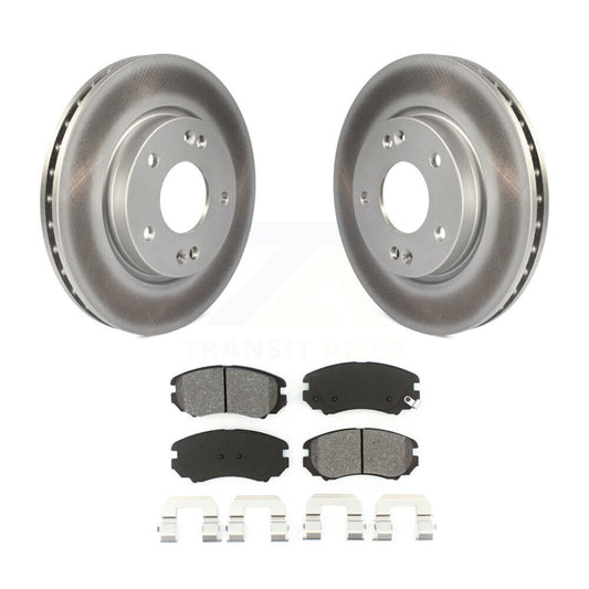 Coated Disc Rotors and Semi-Metallic Brake Pads Kit-KGS-100364 - Kit.bestparts.ca