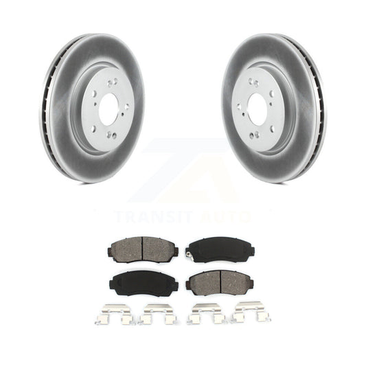 Coated Disc Rotors and Semi-Metallic Brake Pads Kit-KGS-100366 - Kit.bestparts.ca