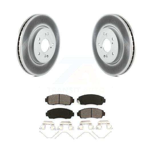Coated Disc Rotors and Semi-Metallic Brake Pads Kit-KGS-100367 - Kit.bestparts.ca
