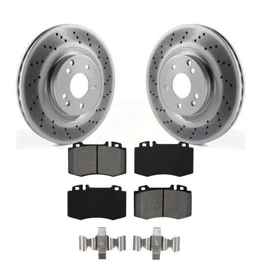 Coated Disc Rotors and Semi-Metallic Brake Pads Kit-KGS-100369 - Kit.bestparts.ca