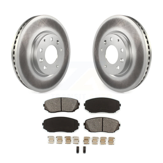 Coated Disc Rotors and Semi-Metallic Brake Pads Kit-KGS-100371 - Kit.bestparts.ca