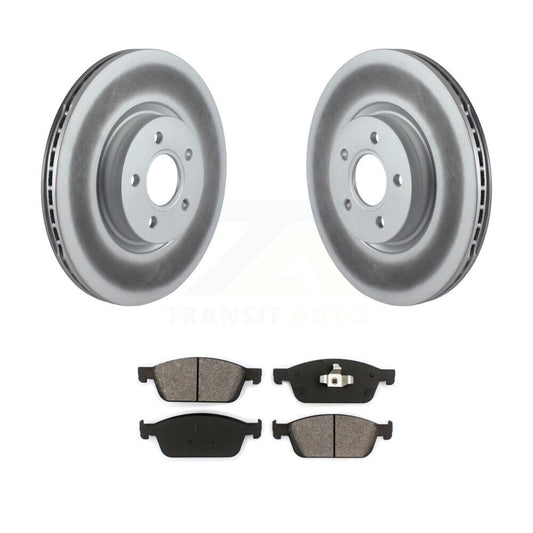 Coated Disc Rotors and Semi-Metallic Brake Pads Kit-KGS-100376 - Kit.bestparts.ca