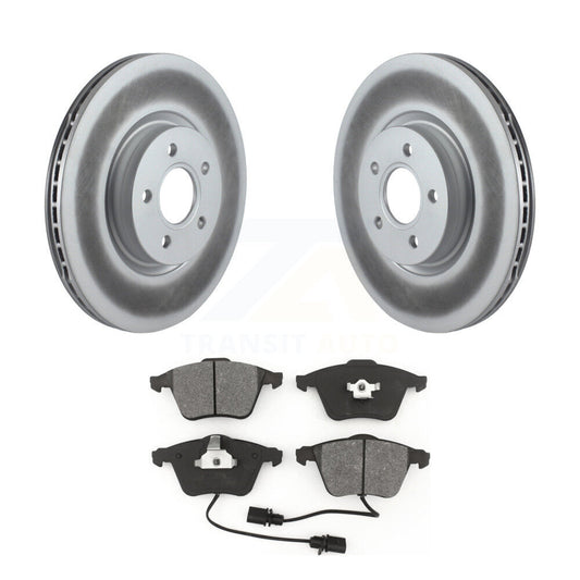 Coated Disc Rotors and Semi-Metallic Brake Pads Kit-KGS-100377 - Kit.bestparts.ca