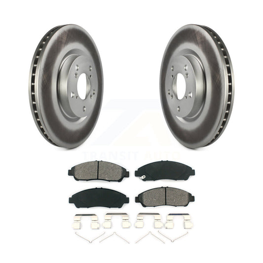 Coated Disc Rotors and Semi-Metallic Brake Pads Kit-KGS-100381 - Kit.bestparts.ca