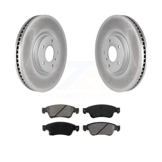 Coated Disc Rotors and Semi-Metallic Brake Pads Kit-KGS-100383 - Kit.bestparts.ca