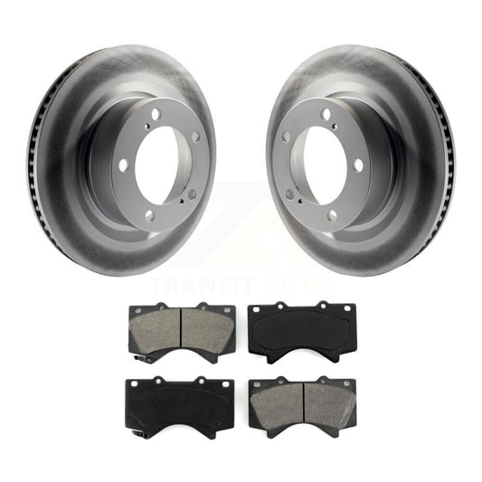 Coated Disc Rotors and Semi-Metallic Brake Pads Kit-KGS-100386 - Kit.bestparts.ca
