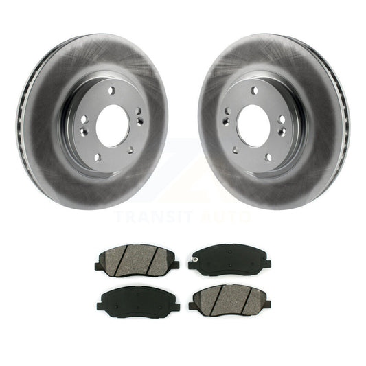 Coated Disc Rotors and Semi-Metallic Brake Pads Kit-KGS-100389 - Kit.bestparts.ca