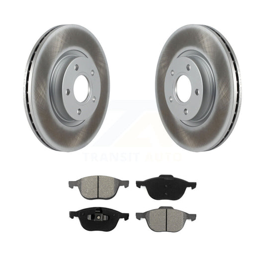 Coated Disc Rotors and Semi-Metallic Brake Pads Kit-KGS-100391 - Kit.bestparts.ca