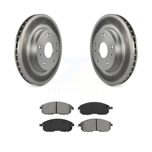 Coated Disc Rotors and Semi-Metallic Brake Pads Kit-KGS-100394 - Kit.bestparts.ca
