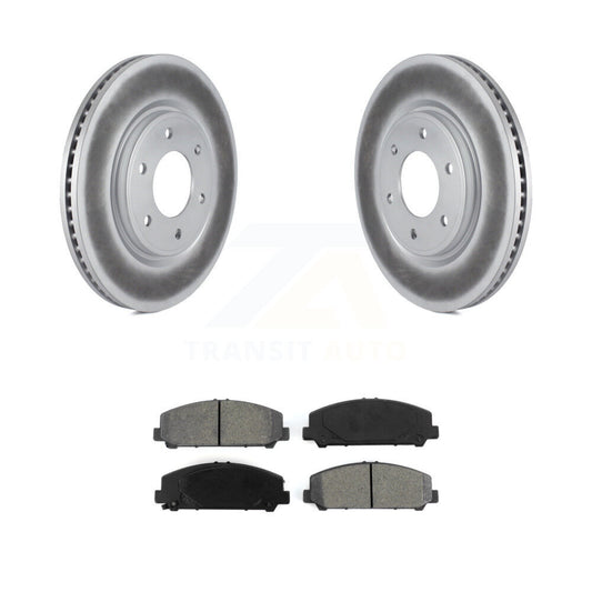 Coated Disc Rotors and Semi-Metallic Brake Pads Kit-KGS-100397 - Kit.bestparts.ca