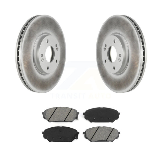Coated Disc Rotors and Semi-Metallic Brake Pads Kit-KGS-100398 - Kit.bestparts.ca