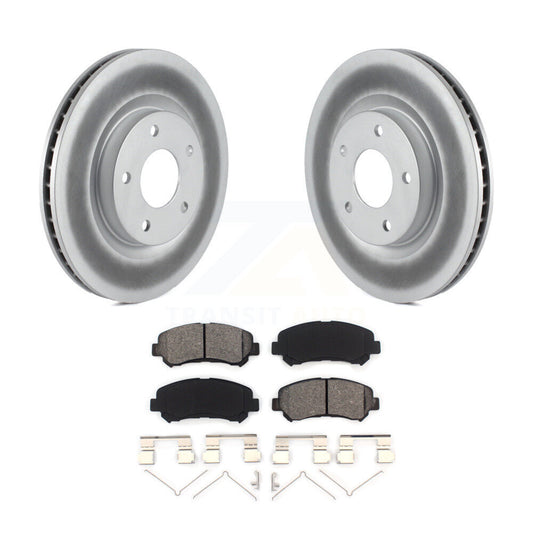 Coated Disc Rotors and Semi-Metallic Brake Pads Kit-KGS-100400 - Kit.bestparts.ca