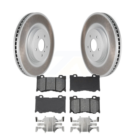Coated Disc Rotors and Semi-Metallic Brake Pads Kit-KGS-100411 - Kit.bestparts.ca