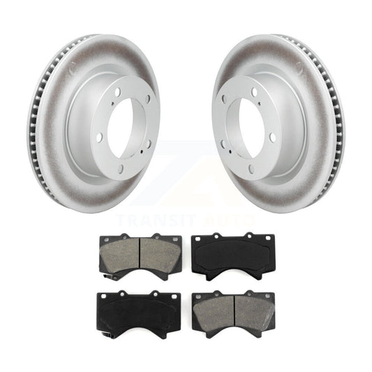 Coated Disc Rotors and Semi-Metallic Brake Pads Kit-KGS-100416 - Kit.bestparts.ca