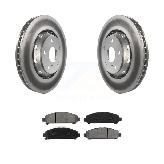 Coated Disc Rotors and Semi-Metallic Brake Pads Kit-KGS-100422 - Kit.bestparts.ca