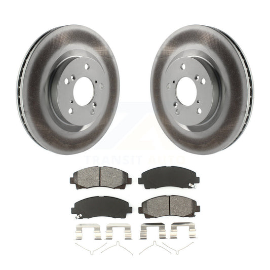 Coated Disc Rotors and Semi-Metallic Brake Pads Kit-KGS-100424 - Kit.bestparts.ca