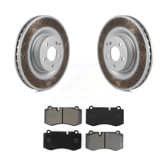 Coated Disc Rotors and Semi-Metallic Brake Pads Kit-KGS-100425 - Kit.bestparts.ca
