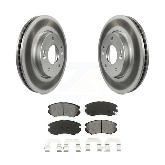 Coated Disc Rotors and Semi-Metallic Brake Pads Kit-KGS-100429 - Kit.bestparts.ca