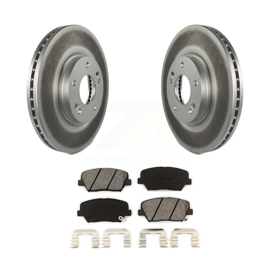 Coated Disc Rotors and Semi-Metallic Brake Pads Kit-KGS-100434 - Kit.bestparts.ca