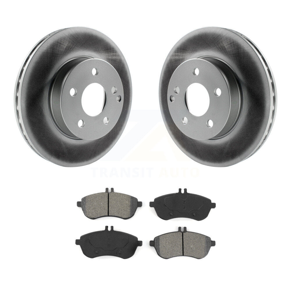 Coated Disc Rotors and Semi-Metallic Brake Pads Kit-KGS-100436 - Kit.bestparts.ca