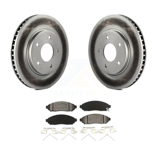 Coated Disc Rotors and Semi-Metallic Brake Pads Kit-KGS-100448 - Kit.bestparts.ca