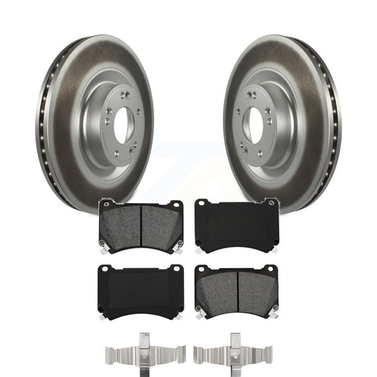 Coated Disc Rotors and Semi-Metallic Brake Pads Kit-KGS-100449 - Kit.bestparts.ca
