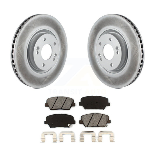coated disc rotors and semi metallic brake pads-kgs-100455 - Kit.bestparts.ca