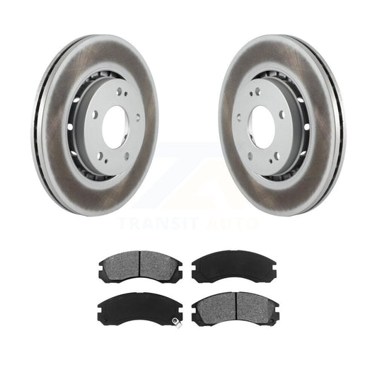 Coated Disc Rotors and Semi-Metallic Brake Pads Kit-KGS-100459 - Kit.bestparts.ca