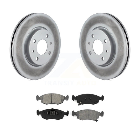 Coated Disc Rotors and Semi-Metallic Brake Pads Kit-KGS-100462 - Kit.bestparts.ca