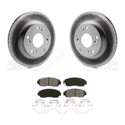 Coated Disc Rotors and Semi-Metallic Brake Pads Kit-KGS-100463 - Kit.bestparts.ca