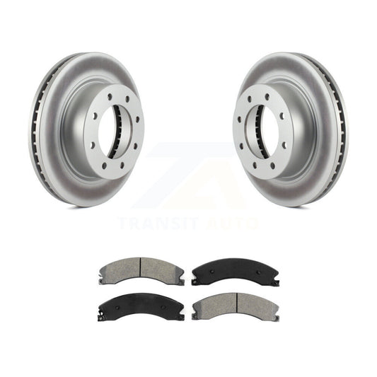 Coated Disc Rotors and Semi-Metallic Brake Pads Kit-KGS-100467 - Kit.bestparts.ca