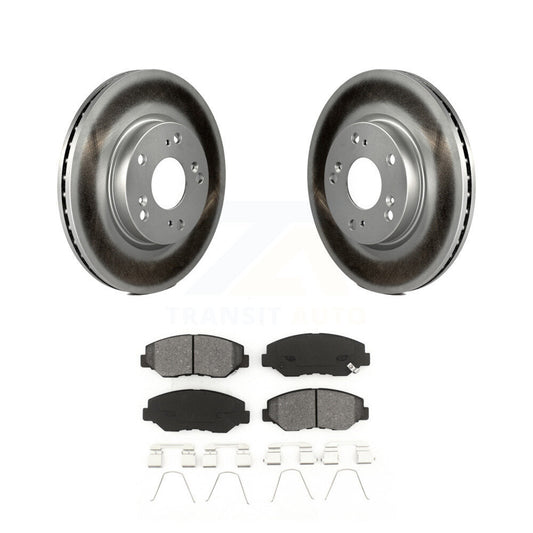Coated Disc Rotors and Semi-Metallic Brake Pads Kit-KGS-100473 - Kit.bestparts.ca