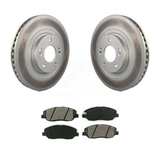 Coated Disc Rotors and Semi-Metallic Brake Pads Kit-KGS-100474 - Kit.bestparts.ca