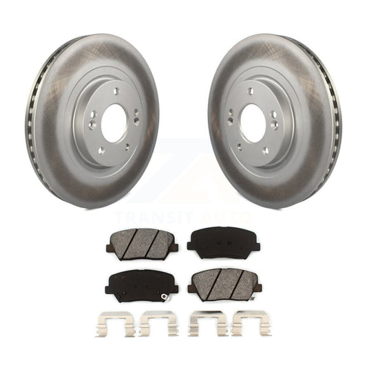 Coated Disc Rotors and Semi-Metallic Brake Pads Kit-KGS-100475 - Kit.bestparts.ca