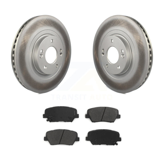 Coated Disc Rotors and Semi-Metallic Brake Pads Kit-KGS-100476 - Kit.bestparts.ca