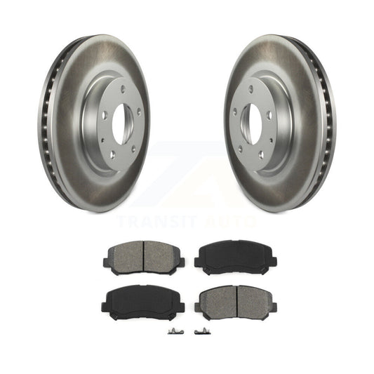 Coated Disc Rotors and Semi-Metallic Brake Pads Kit-KGS-100477 - Kit.bestparts.ca
