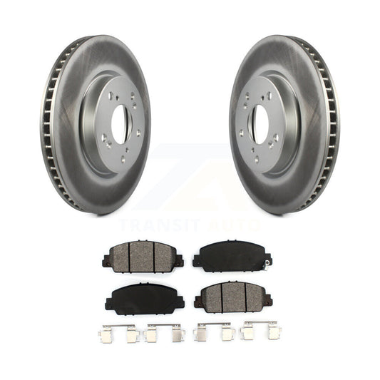 Coated Disc Rotors and Semi-Metallic Brake Pads Kit-KGS-100480 - Kit.bestparts.ca
