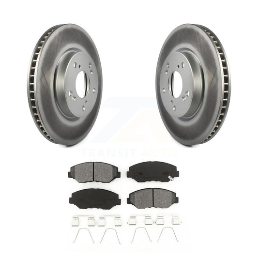 Coated Disc Rotors and Semi-Metallic Brake Pads Kit-KGS-100481 - Kit.bestparts.ca
